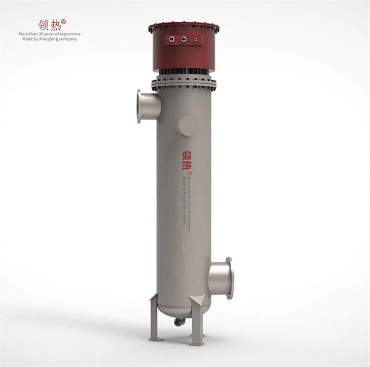 Vertical Process Heater For Oil